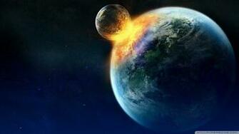 Planets Collide 4k HD Desktop Wallpaper For Ultra Tv