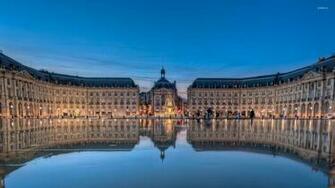 Place De La Bourse In Bordeaux Wallpaper World