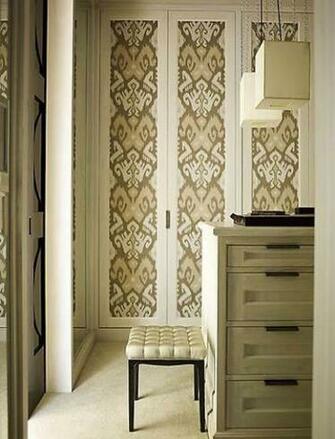 Cover Up Nasty Old Closet Doors Use Contact Paper Or Wall