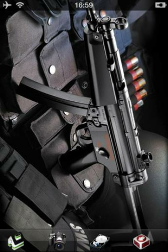 Gun Wallpaper HD Game For iPhone iPad New