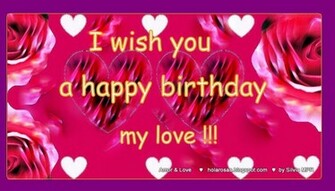 Happy BirtHDay Love