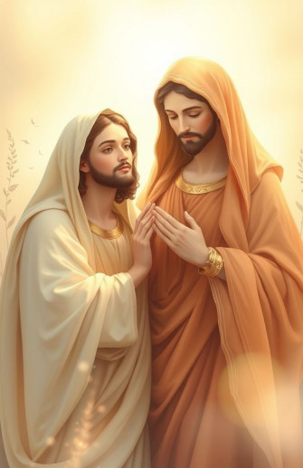 Jesus Christ Mother Mary Wallpaper