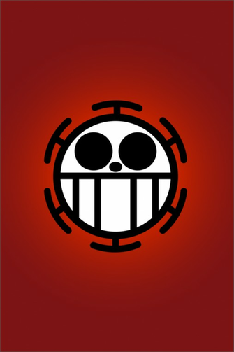 Heart Pirates Jolly Roger iPhone Wallpaper By Urban287