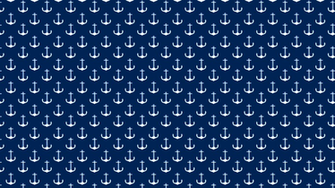 Navy Blue Anchors Desktop Wallpaper