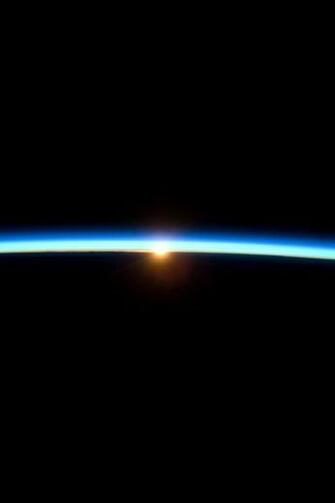 Gpw Nasa Iss021 Sunset Thin Blue Line Of The Atmosphere High