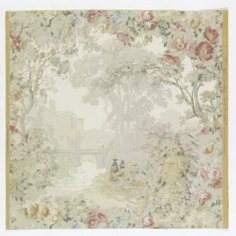 Shades Of Windsor All Cloth Landscape Wallpaper Design Museum