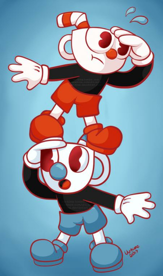 Cuphead And Mugman By Uu Hime