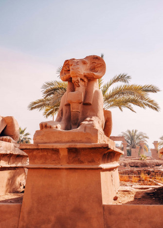Statue In Egyptian Museum Wallpaper