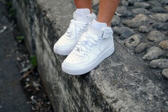 Wallpaper Image Photos Pour Nike Air Force Blanche Portee
