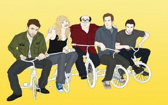 It S Always Sunny In Philadelphia Drawing Tricycle Vector Tv Series