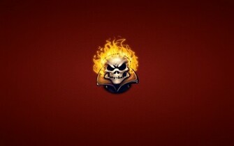 Ghost Rider Wallpaper Skeleton