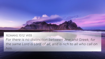 Romans Web 4k Wallpaper For There Is No Distinction