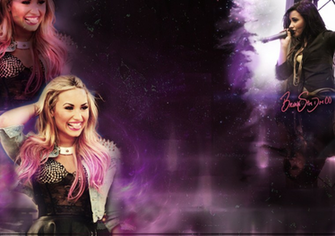 Background Demi Lovato By Brunadm