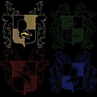 Harry Potter Hogwarts Crest Wallpaper House Crests By