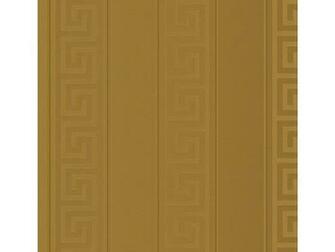 Versace Greek Key Designer Wallpaper Gold