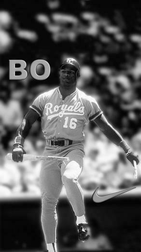 Bo Jackson Breaking A Bat iPhone Wallpaper