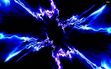 Electric Blue Wallpaper Top Background