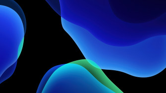 Wallpaper Black And Blue