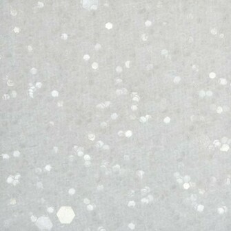 Snow White Glam Glitter Wall Covering Bug Wallpaper