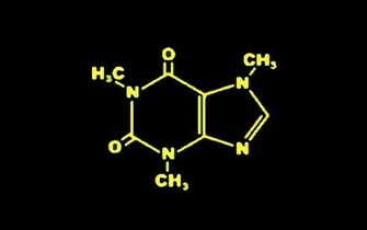 Caffeine Chemistry Wallpaper
