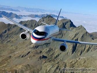 Sukhoi Superjet Desktop Wallpaper Pc