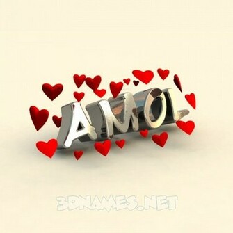 3d Name Style In Love