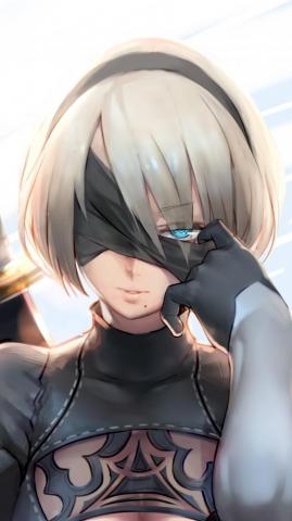 Yorha 2b Nier Automata 4k Wallpaper