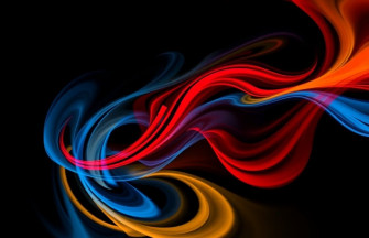 Abstract Black Background