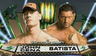 Wallpaper Wwe Superstars Wrestlemania John Cena Vs Batista