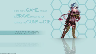 Sword Art Online Ii Sinon Wallpaper By Absarnaeem