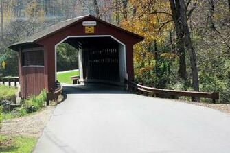 HD Wallpaper Covered Bridge Amish Rural