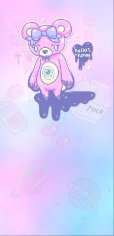 Kawaii Pastel Wallpaper Goth Pink