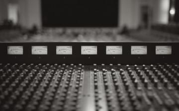 Mixing Console Wallpaper Audio Mixer Sound Board