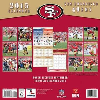 San Francisco 49ers Mini Wall Calendar