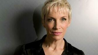 Annie Lennox Face Blonde Eyes Shadow Stock Photos Image