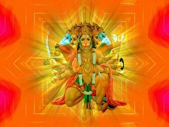 Panchmukhi Hanuman HD Wallpaper Hindu God