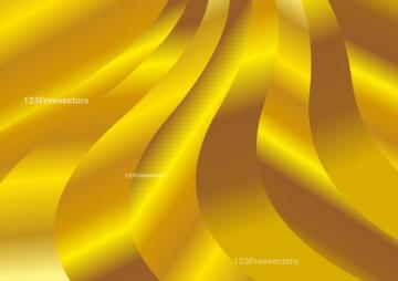 Wavy Gold Gradient Background