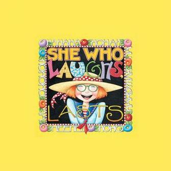 She Who Laughs By Mary Engelbreit Decalgirl