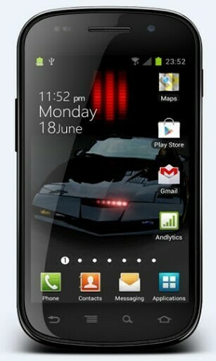 Bigger Knight Rider Live Wallpaper For Android Screenshot