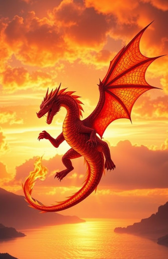 Fire Dragon Wallpaper