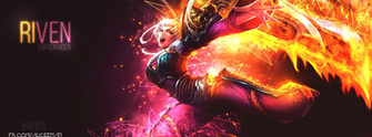 Dragonblade Riven Banner By Keniaaaa