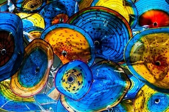Lobby Chandelier By Dale Chihuly The Disney Cruise Line