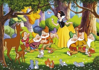 Snow White And The Seven Dwarfs Wallpaper