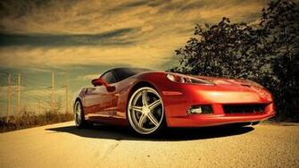 Chevrolet Corvette Red Cars Wallpaper
