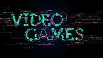 Video Games Typography Desktop Pc And Mac Wallpaper