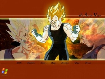 Majin Vegeta Wallpaper
