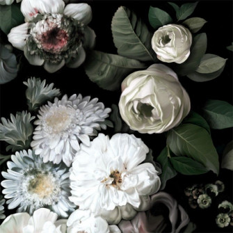 Dark Floral Wallpaper