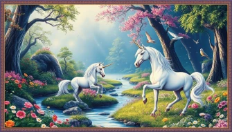 Unicorn Tapestry Wallpaper