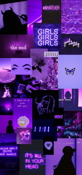 Cdvd On Aesthetic Image Purple Background