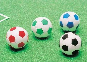 Cool Soccer Ball Red And White